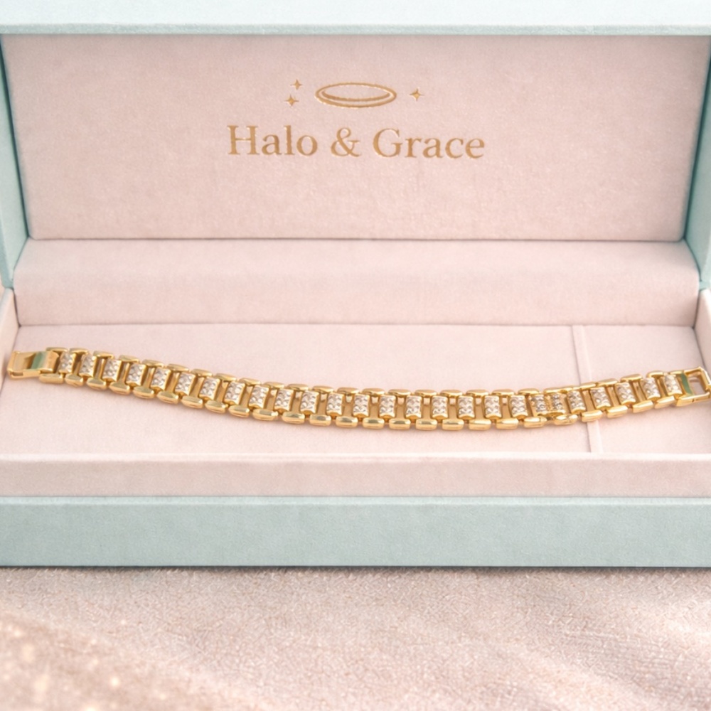 Gold Watch Band Style Bracelet Watch Band Design - hypoallergenic